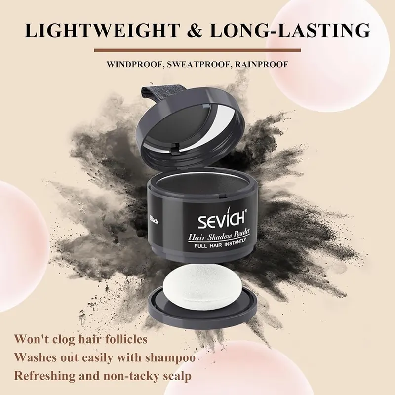 SEVICH Instantly Hairline Shadow – Grey root concealer