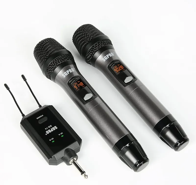 SGPRO SG-14 Dual Wireless Handheld Microphone Set – product photo 8 of 9