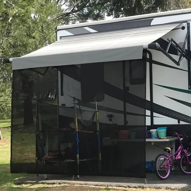 Shadeidea RV Awning Sun Shade Screen 9’x9’5”