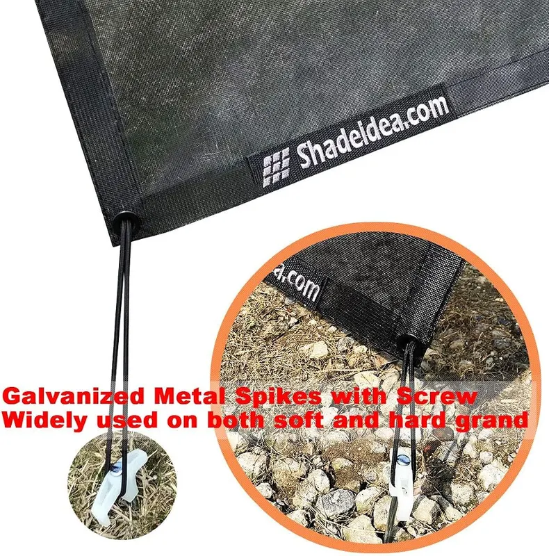 Shadeidea RV Awning Sun Shade Screen 9’x9’5” – Privacy Protector - ''one
