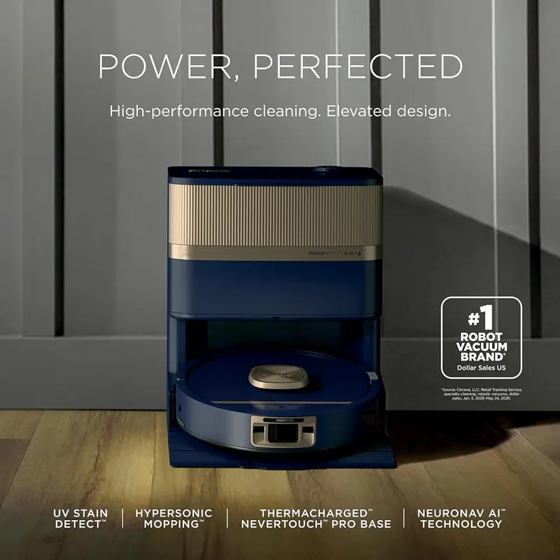 Shark UV Reveal PowerDetect Robot Vacuum – Hypersonic Mopping