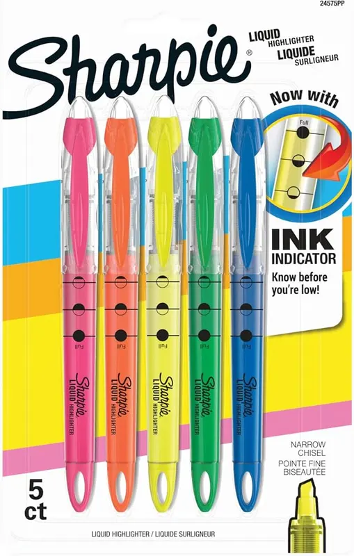 Sharpie Liquid Highlighters