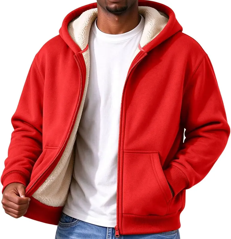 Sherpa Lined Jacket Men Big and Tall – product photo 2 of 4