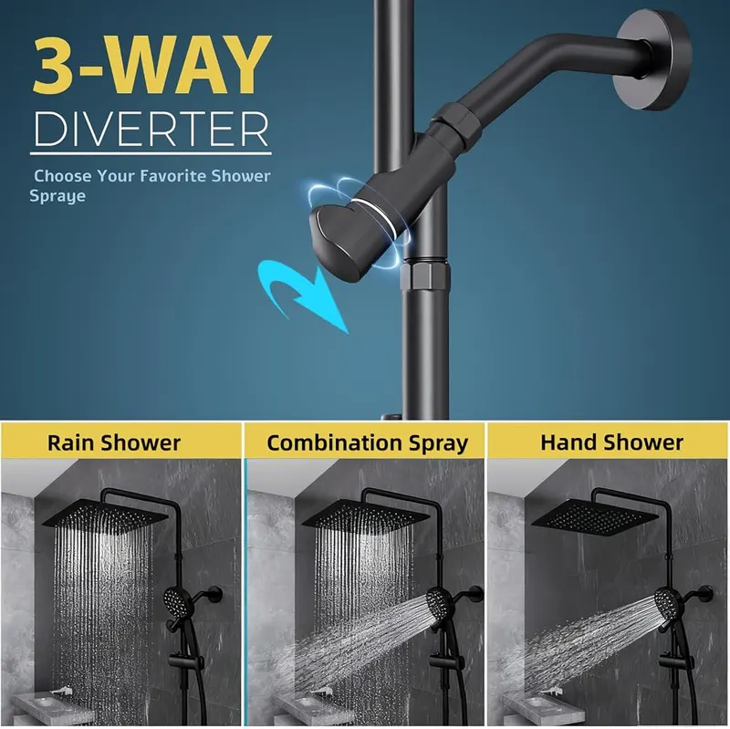 Shineforu 10 Inch Rain Shower Heads – product photo 8 of 8
