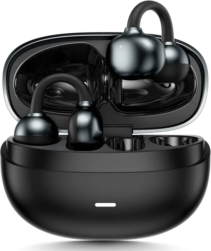 Shovira Open-Ear Earbuds in Black