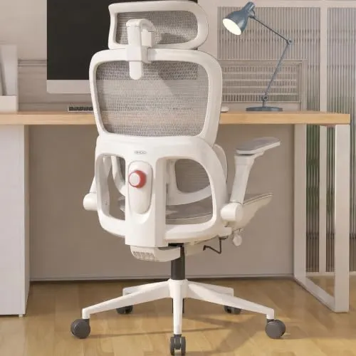 SIHOO B300 Pro Ergonomic Office Chair Without 3D Grey – Spring-assisted 4D lumbar support
