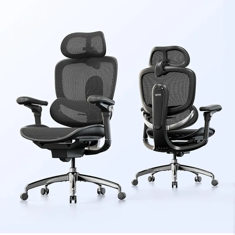 SIHOO Doro C300 Pro V2 Ergonomic Office 8D in Black