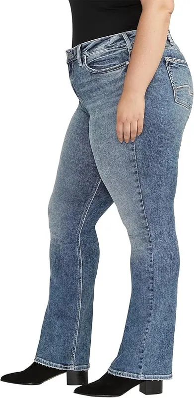 Silver Jeans Co. Plus Size Suki Mid Rise – The Original