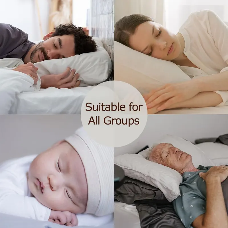 SINGMIO M10 White Noise Sound Machine – Built-in breathing night light mode