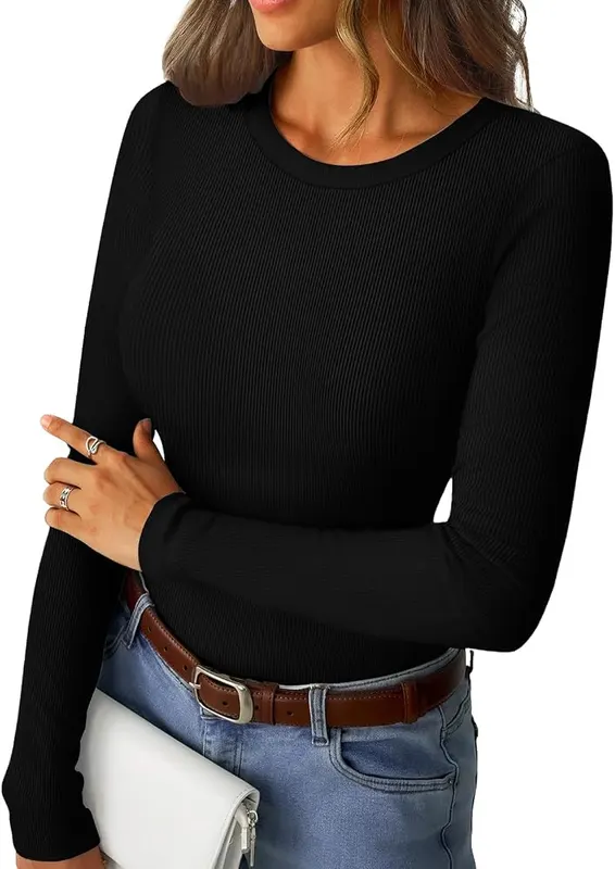 Siyaacg 3 Pack Womens Crew Neck Tops – Design