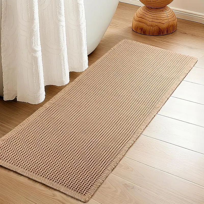 Siyaluens Luxury Waffle Bath Mat