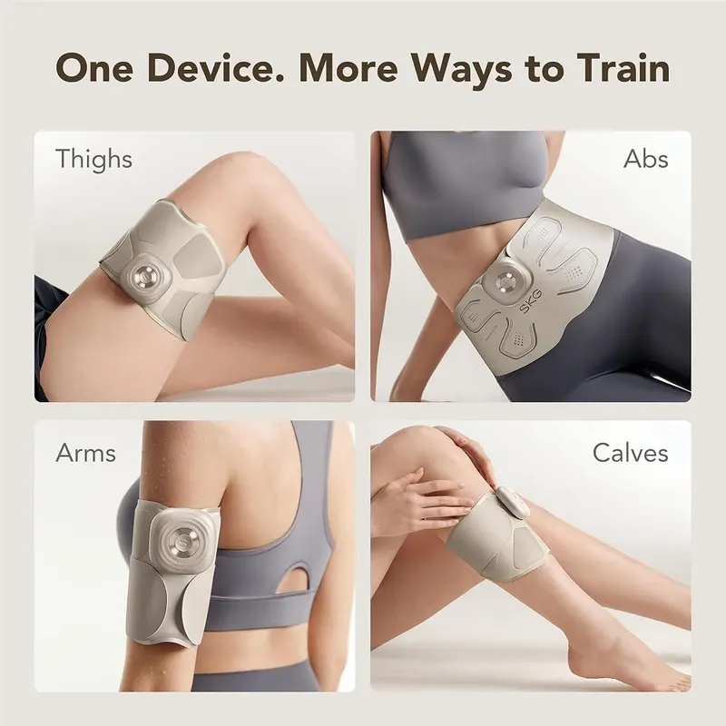 SKG QS500 FlexNova Dual-Action Abdominal Trainer Belt – Up to 150 minutes per charge