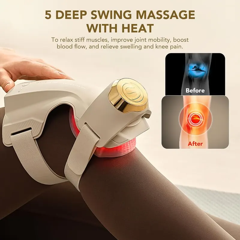 SKG WS500 Knee Massager – Three heat levels up to 131°F