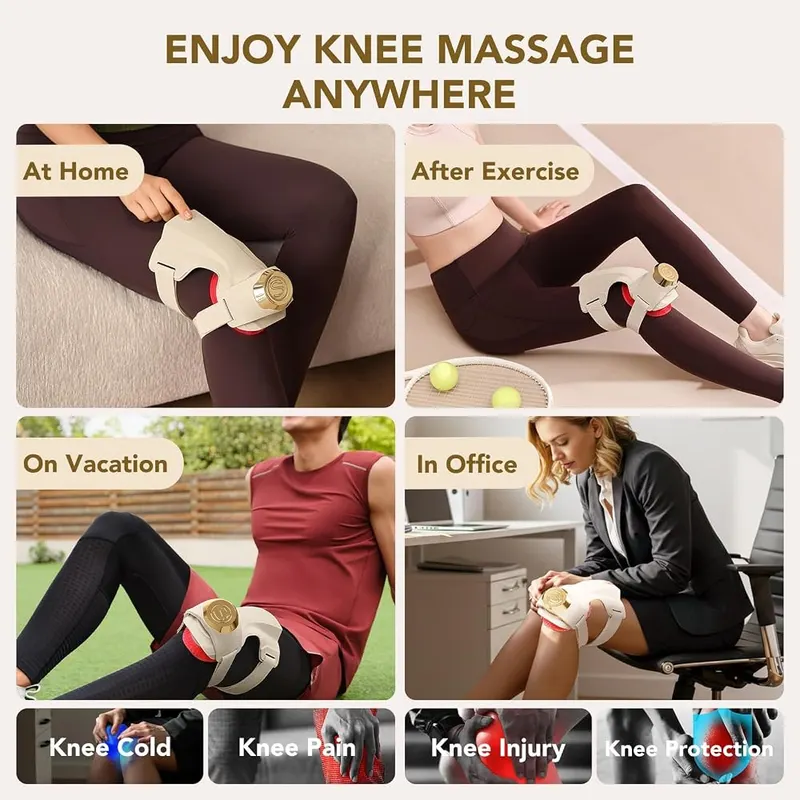 SKG WS500 Knee Massager – Voice prompts and large buttons