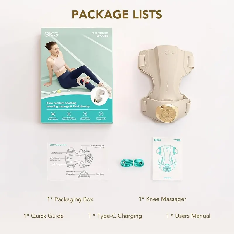 SKG WS500 Knee Massager – product photo 9 of 9