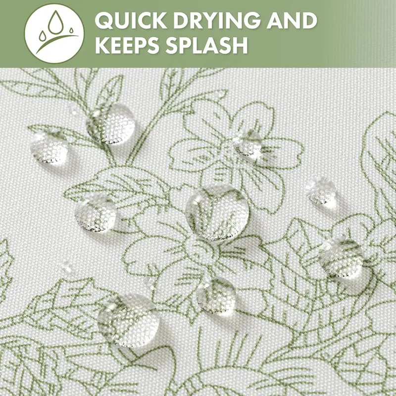 Slozzi Spring Extra Long Sage Green Floral – product photo 7 of 8