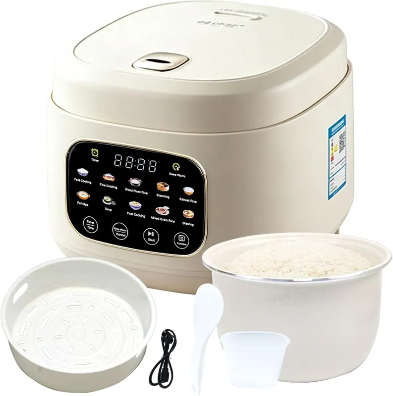 Small 3L/3.2qt Ceramic Rice Cooker