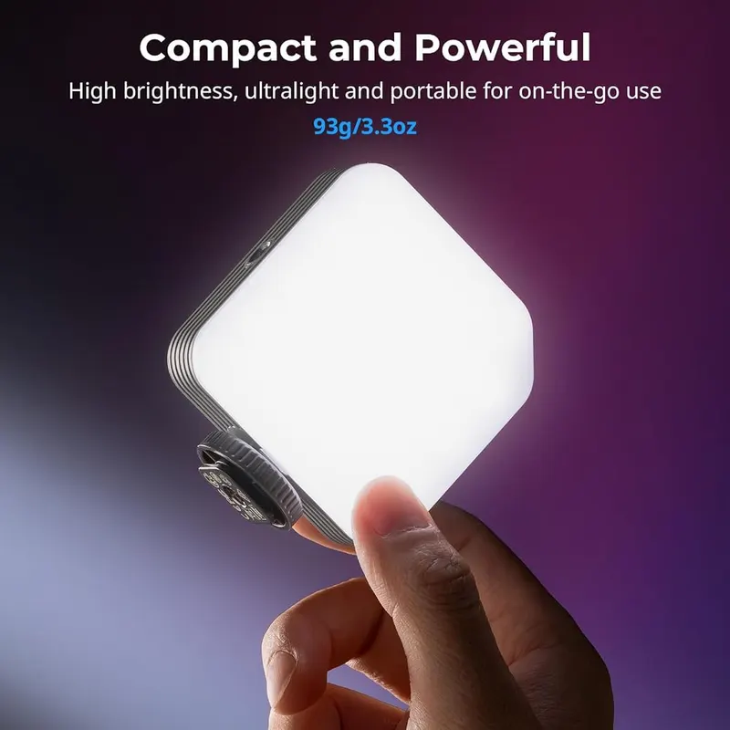 SMALLRIG P108 Neo Mini RGBWW LED Video – Suited to video and photo setups