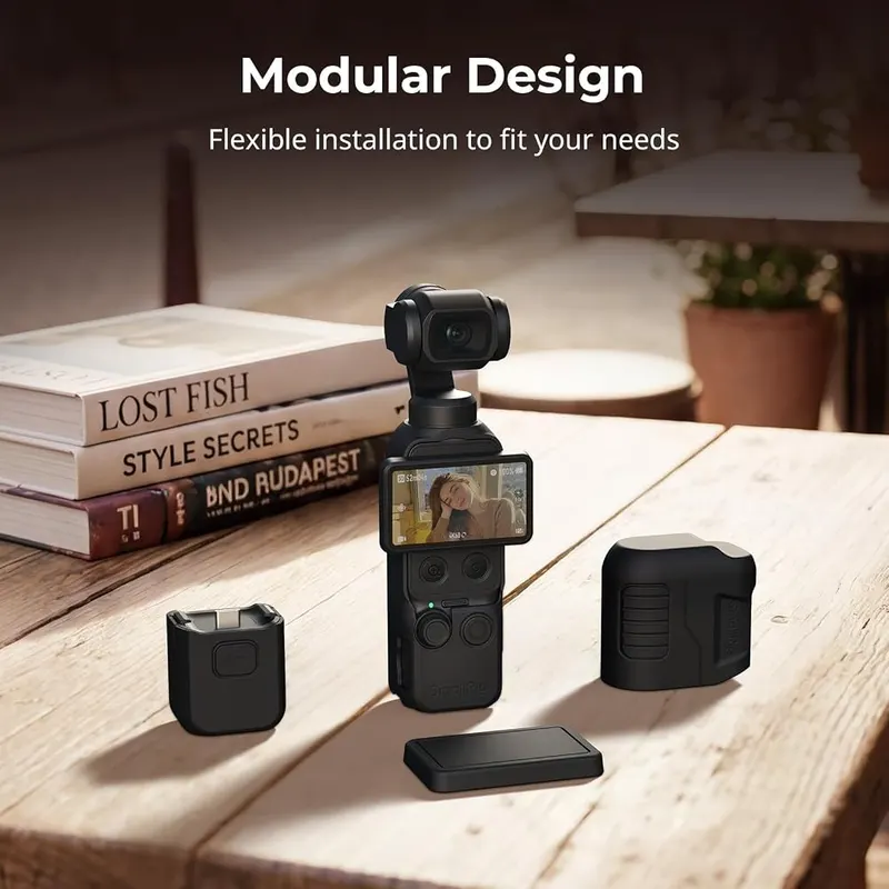 SMALLRIG Silicone Protective Case – Covers gimbal, screen, body and handle