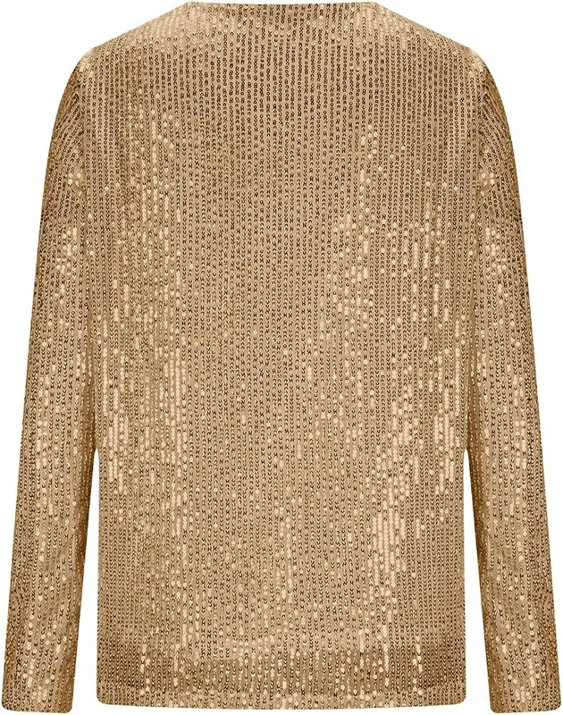 SMIDOW Sparkly Tops Gold Medium – Holiday Parties & Nye Celebrations