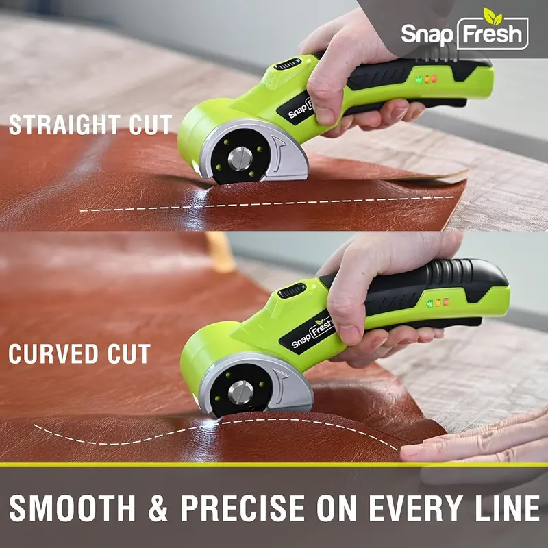 SnapFresh 4V Cordless Electric Scissors – Storage bag and spare blades