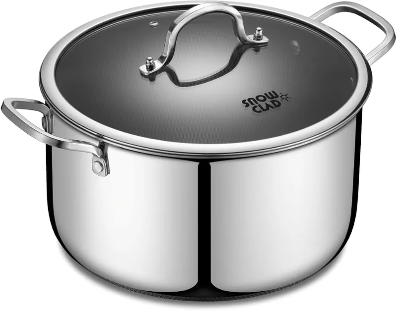 SNOWCLAD Stainless Steel Pot in Stainless Steel