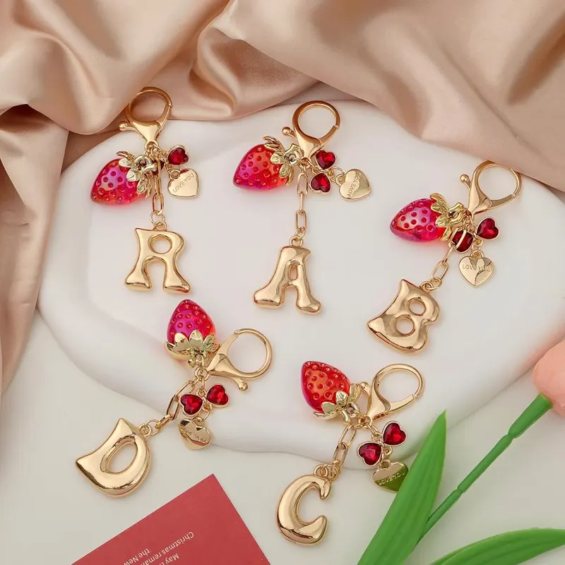 Snycler Bubble Initial Keychain Bag Charms – Fade-Proof & Scratch Resistant