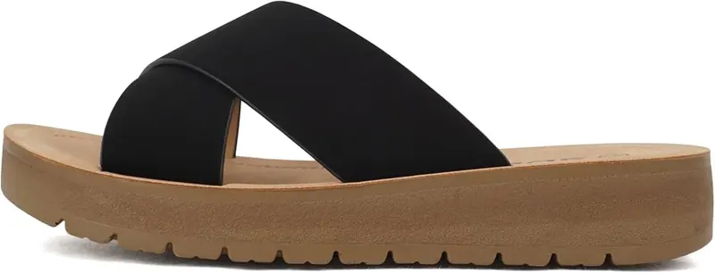 Soda LUCY ~ Women Open Toe Flatform