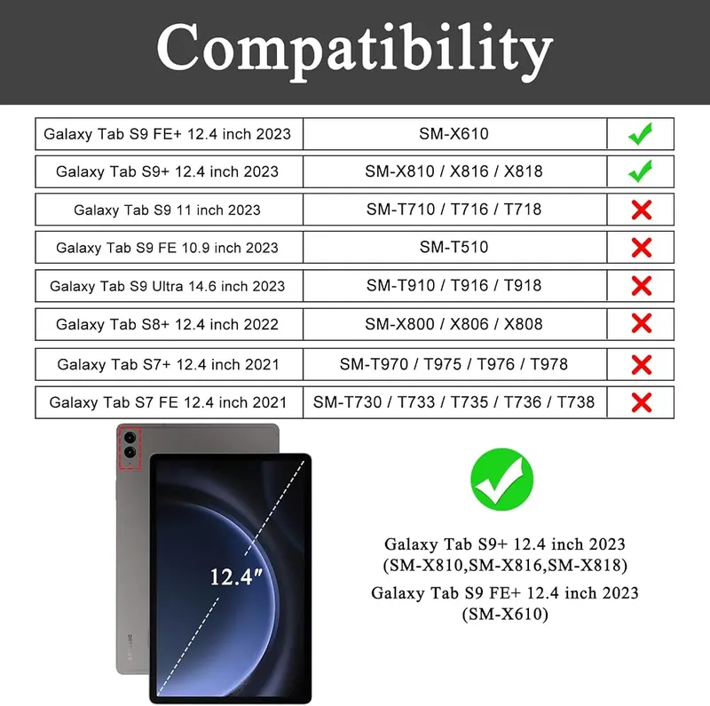 Soke Case for Samsung Galaxy Tab S9 – product photo 2 of 8