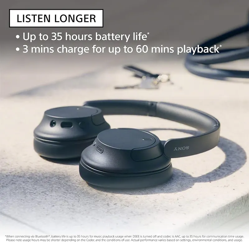 Sony WH-CH720N Wireless Noise Cancelling Over-Ear Headphones – product photo 5 of 9