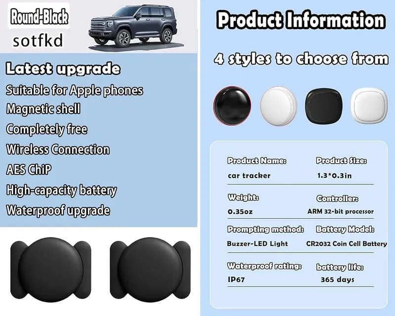 sotfkd 2 Pack GPS Tracker – product photo 6 of 6