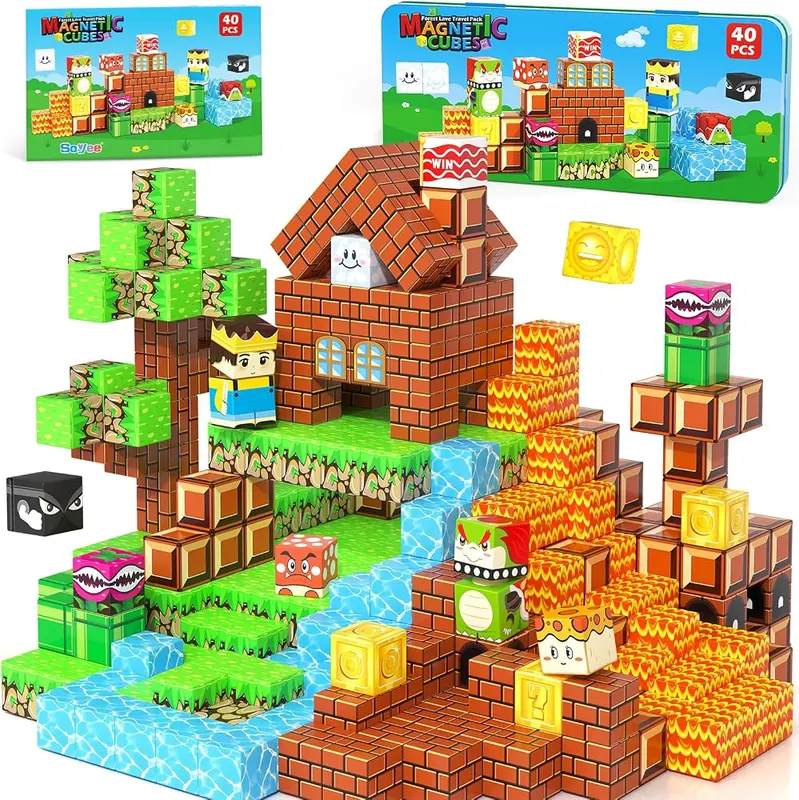 Soyee Magnetic Blocks Travel Toys
