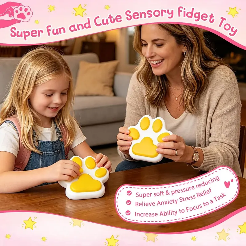 Spearlcable Big Taba Squishy Cat Paw – Super Soft & Durable Material