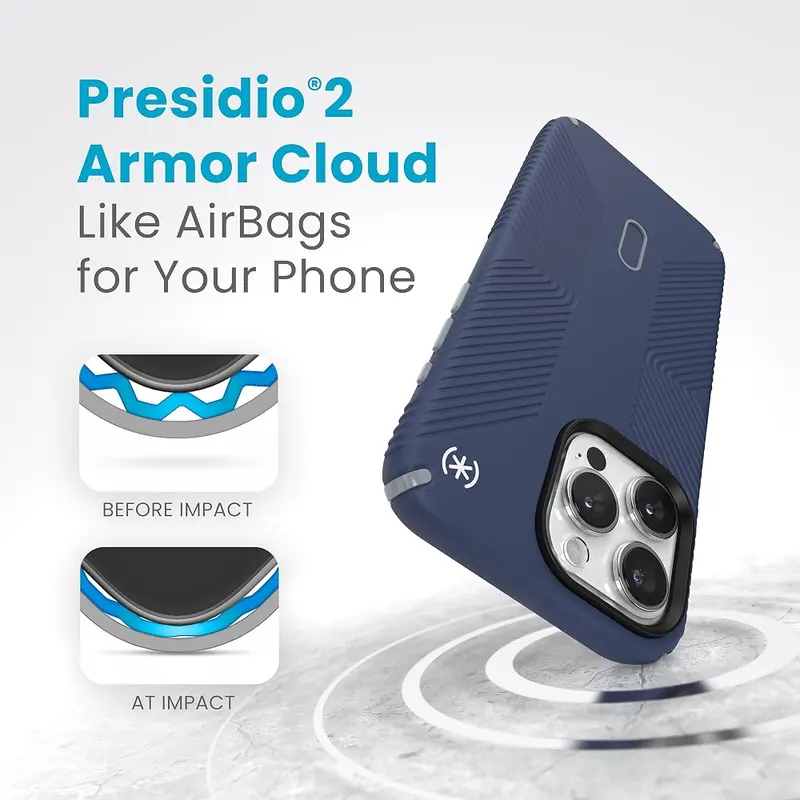 Speck iPhone 15 Pro Max Case Presidio2 – Universal Compatibility