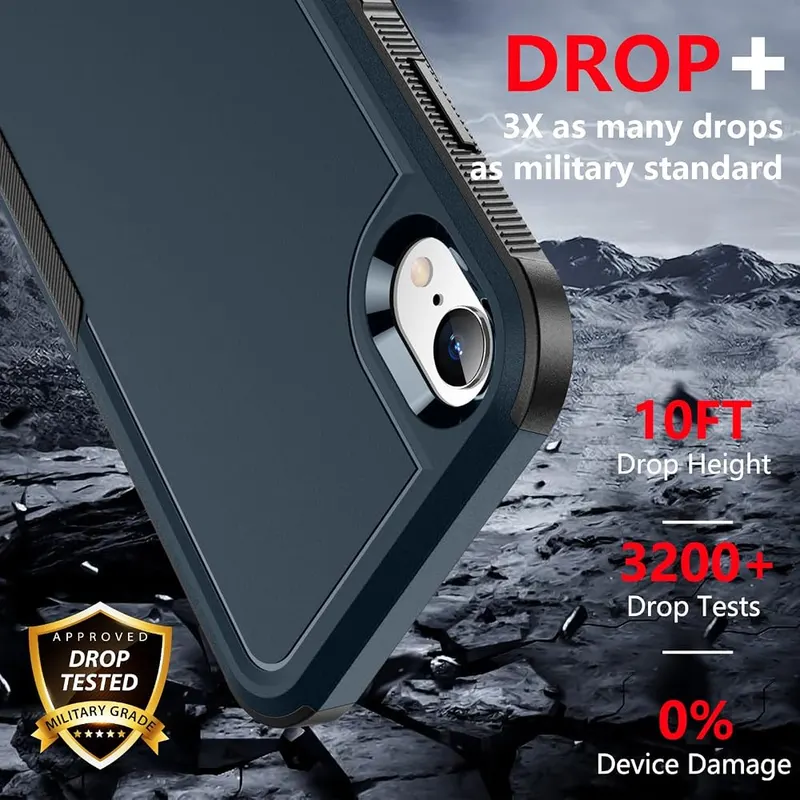 SPIDERCASE for iPhone XR Case – Thorough Camera & Screen Protection