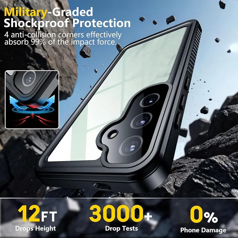 SPIDERCASE Upgraded – Real Dustproof & Shockproof