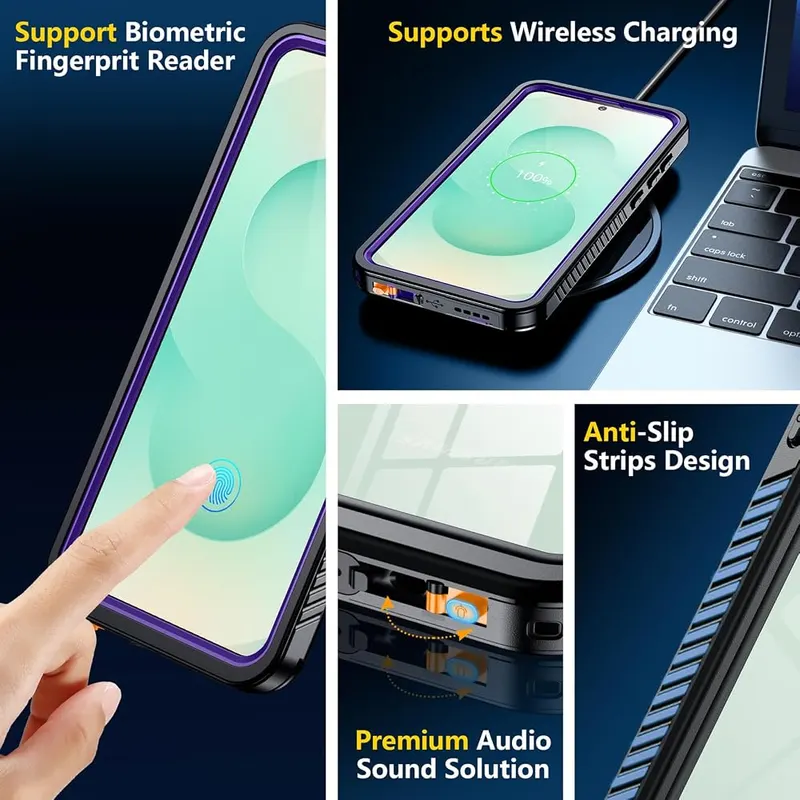 SPIDERCASE Upgraded – Clearer Sound Quality & Wireless Charging