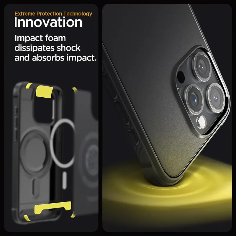Spigen Rugged Armor MagFit – Air Cushion Technology for shock absorption