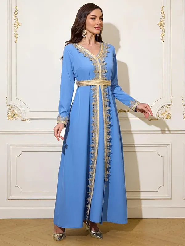 SQOIKOS Embroidery Abayas – Elegant Design