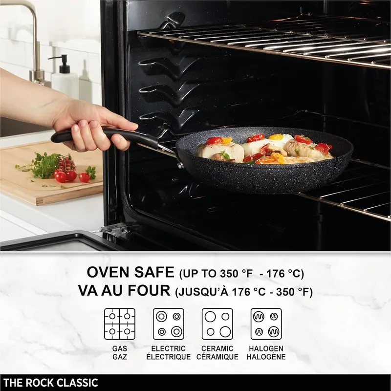 Starfrit The Rock 8-Piece Non-Stick Cookware Set – product photo 7 of 9
