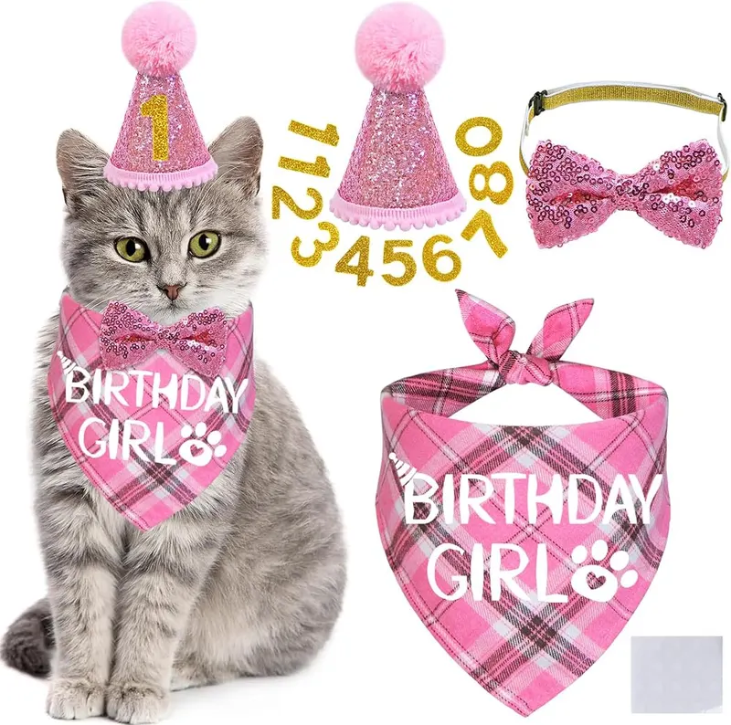 STMK Cat Birthday Party Supplies