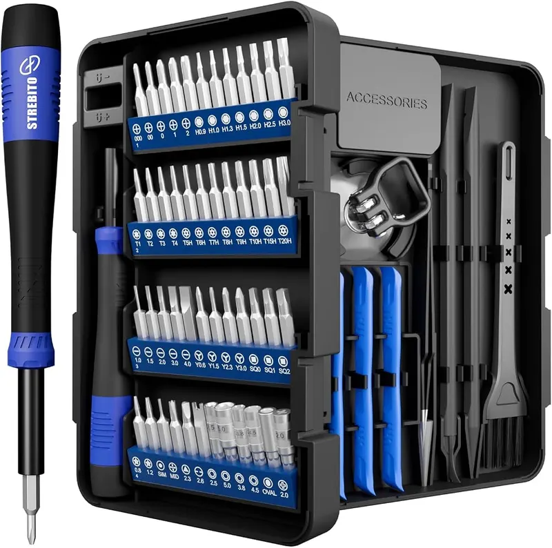 STREBITO Precision Screwdriver Set 64-piece