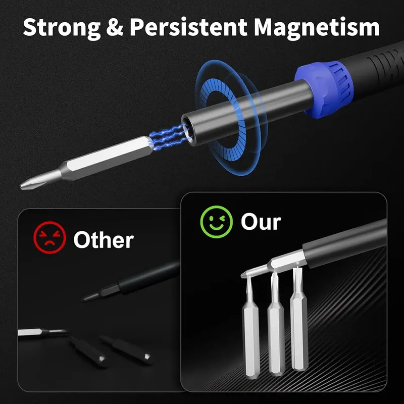 STREBITO Precision Screwdriver Set 64-piece – product photo 4 of 9