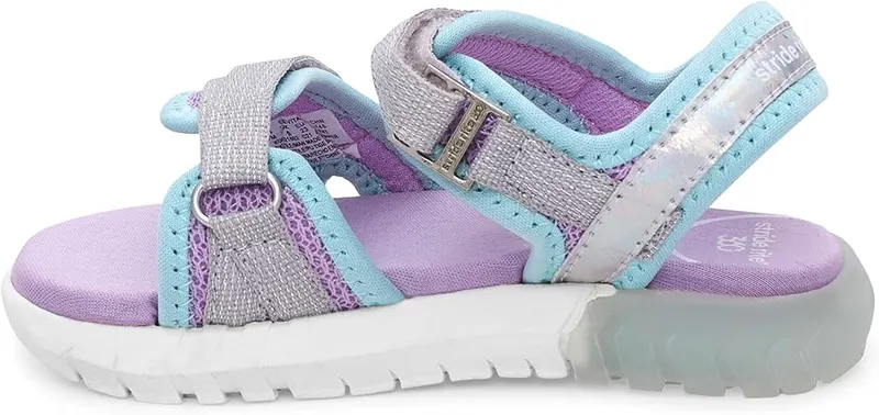 Stride Rite 360 Girls Sevita Light Up Sandal – Convenient Construction