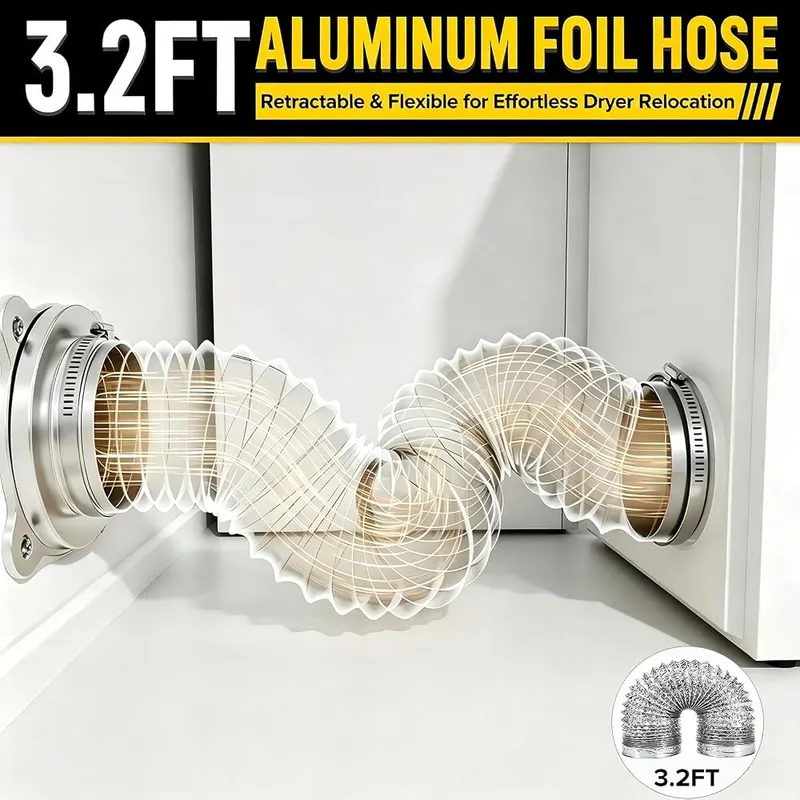 StyGort Upgraded Magnetic Dryer Vent Connector Kit – Safe & Reliable
