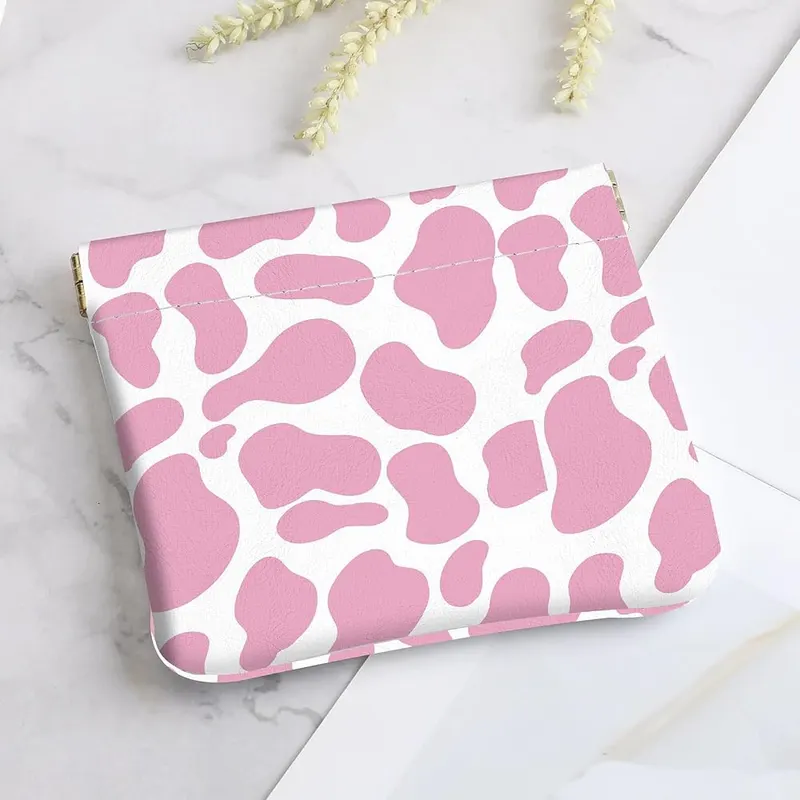 Sumlliay 2Pcs PU Leather Small Squeeze Coin – Suitable Gift