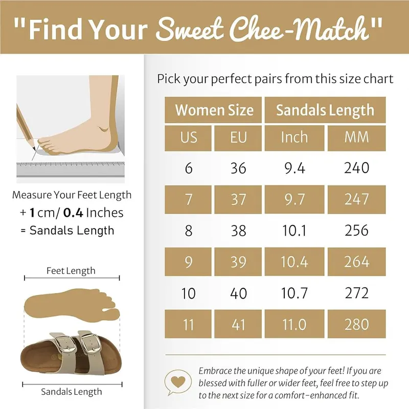 Sweechee Women’s Cork Footbed Sandals – product photo 7 of 9