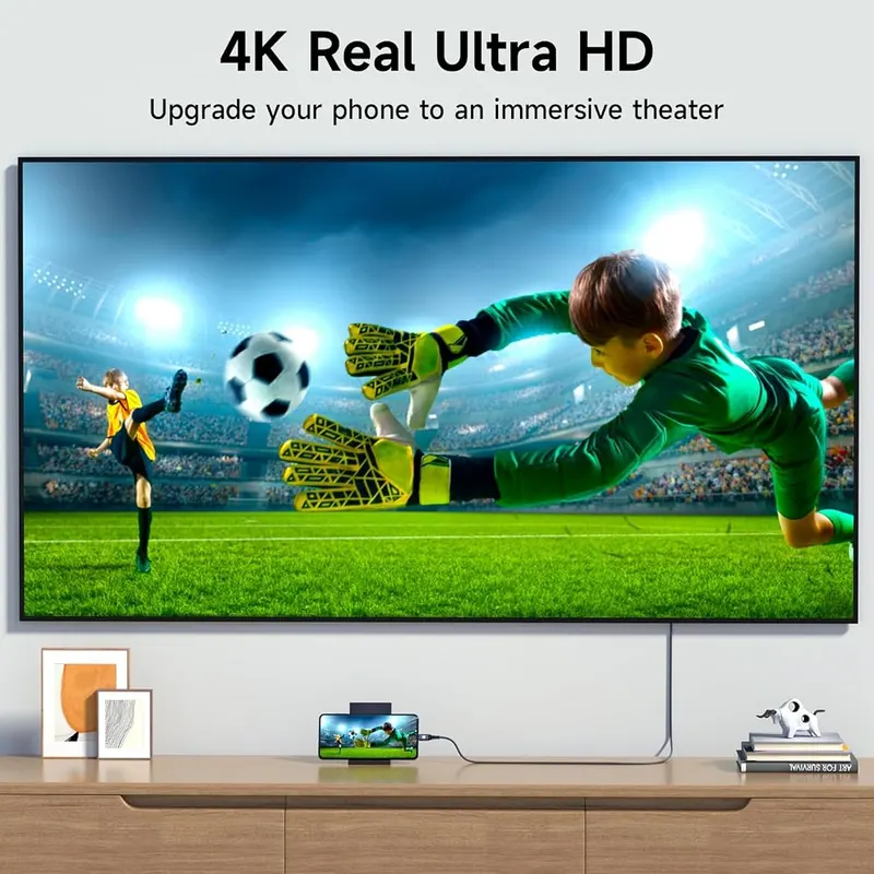 sweguard USB-C to HDMI Cable 1.5ft 4K – product photo 3 of 8