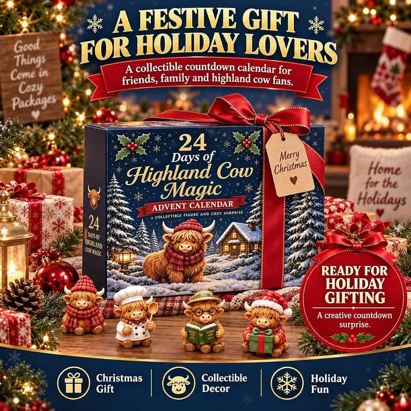Sybnelor 24 Days of 3D Highland Cow – product photo 8 of 9