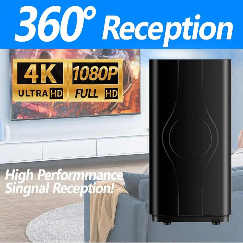 SYENGKKY Digital TV Antenna – Includes signal amplifier